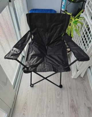 Silla Camping para la bienvenida del papá león