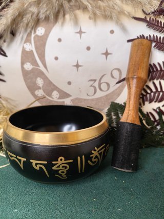 Cuenco Tibetano Latón 11,6 cm + Mazo