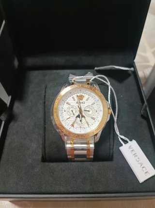 Orologio Versace Moonphase Oro/Argento