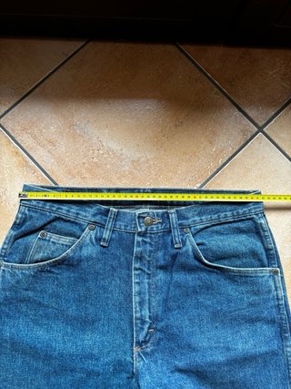 Wrangler Jeans Vintage Denim Blu Straight Fit