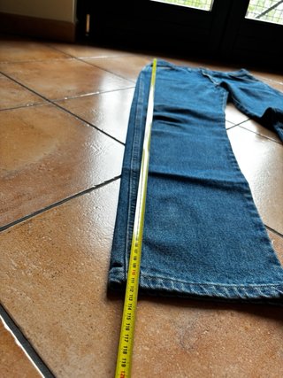 Wrangler Jeans Vintage Denim Blu Straight Fit