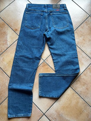 Wrangler Jeans Vintage Denim Blu Straight Fit