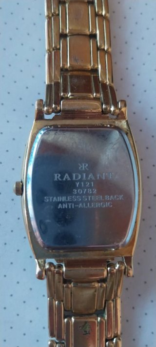 Reloj pulsera Radiant dorado