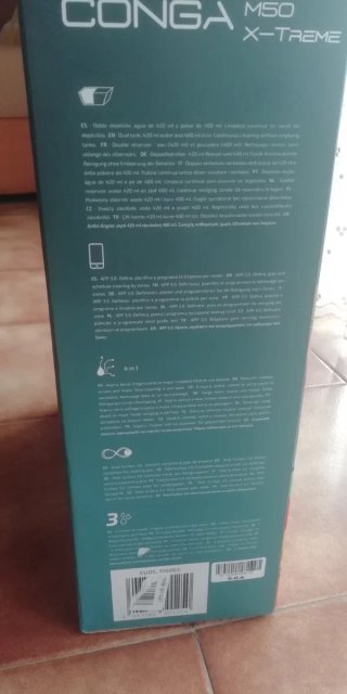 Robot aspirapolvere e lavapavimenti Cecotec Conga