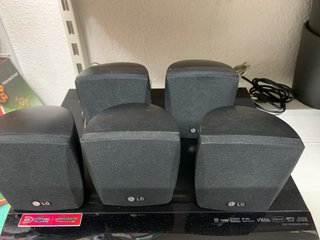 LG DVD Receiver HT353 Negro home cinema