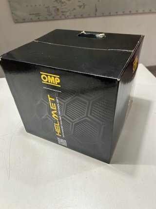 Casco OMP para coche XL 60cm Blanco