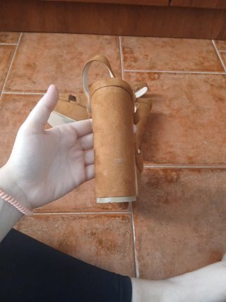 Tacones altos marrones