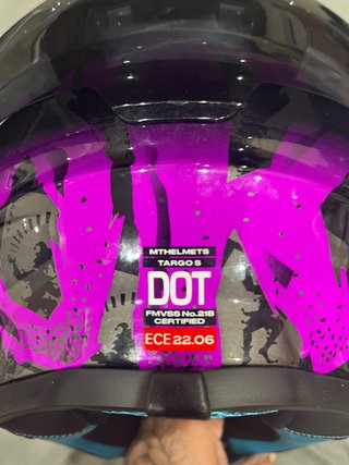Casco Moto Diseño Joker Targo S