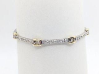 Pulsera Oro 18k y Diamantes