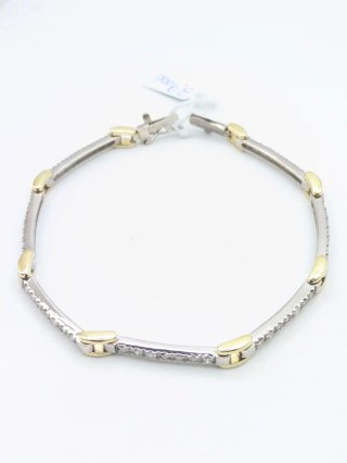 Pulsera Oro 18k y Diamantes