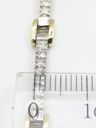 Pulsera Oro 18k y Diamantes