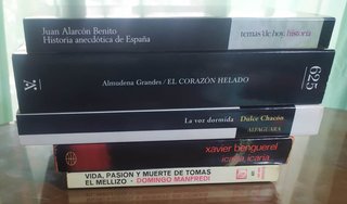 LIBROS HISTÓRICA-AUTORES/AS ESPAÑOLES/AS A ELEGIR