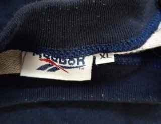 Camiseta Reebok Vintage Talla XL Logo Tape