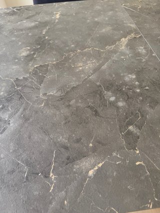 Mesa eléctrica ELEGANT gris y negra