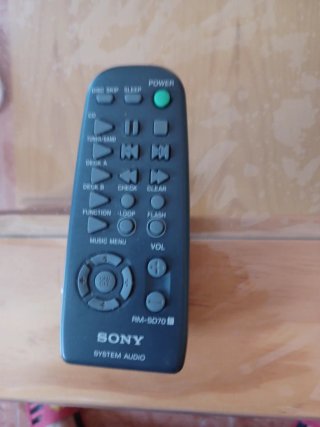 Mando a distancia Sony RM-SD70