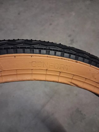 2x Pneus Michelin Confort 37-390