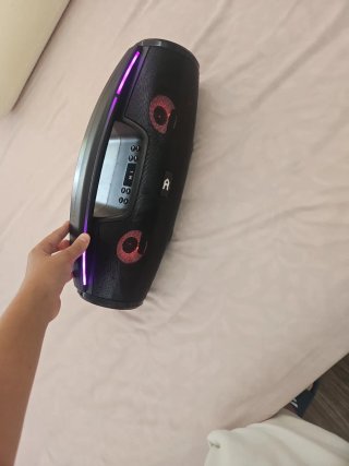 Altavoz Negro Portátil