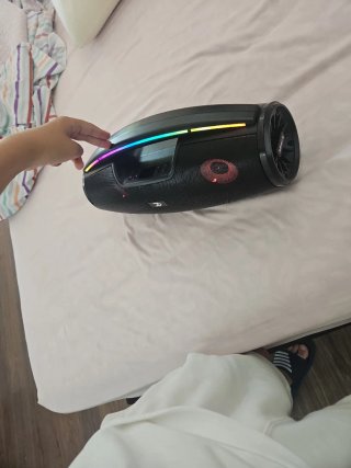 Altavoz Negro Portátil