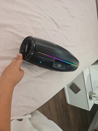 Altavoz Negro Portátil
