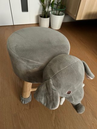 Taburete infantil elefante