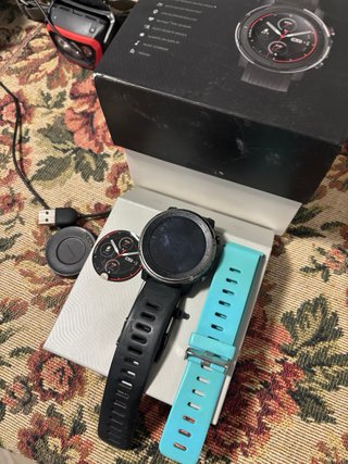 Reloj Amazfit Stratos 3 Negro/Azul