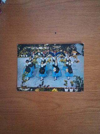 Cartão postal grupo folclórico