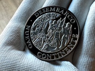 Moneda Plata 2 Onzas 1992