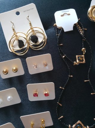 Box gioielli donna oro e argento