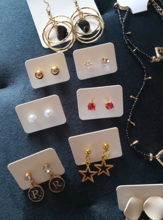 Box gioielli donna oro e argento