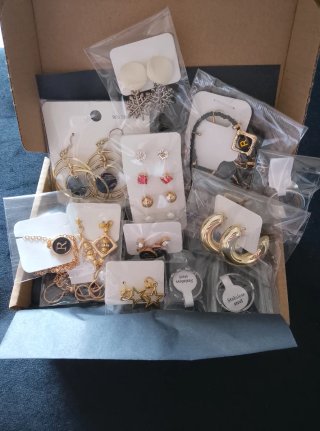 Box gioielli donna oro e argento