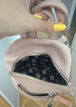 Mochila pequeña rosa