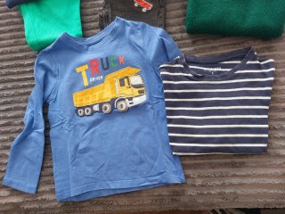 Lote 13 prendas bebé niño, talla 3 a 4