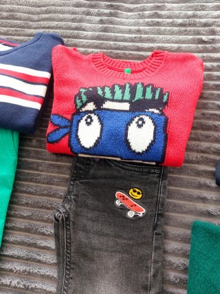 Lote 13 prendas bebé niño, talla 3 a 4