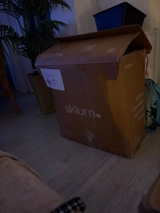 ULTIMO PRECIO  Juego 4 sillas comedor tela gris
