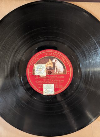 Portadiscos Beethoven con 12 discos 78 rpm