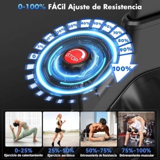 Bicicleta Estática Magnética con APP