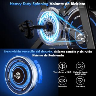 Bicicleta Estática Magnética con APP