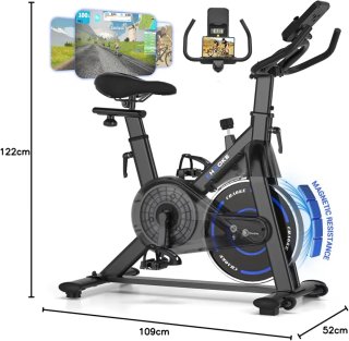 Bicicleta Estática Magnética con APP
