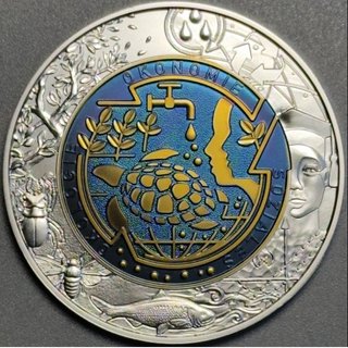 2 Monedas Austria Niobio 2020/2023