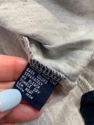 Polo Chaps Ralph Lauren cuadros beige azul vintage XL