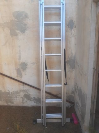 Escalera aluminio 3 tramos EN131