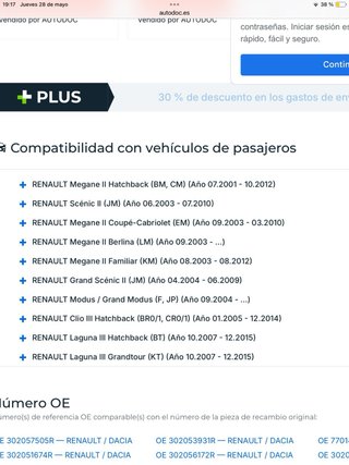 Kit Embrague Valeo Renault Nissan Mercedes Dacia