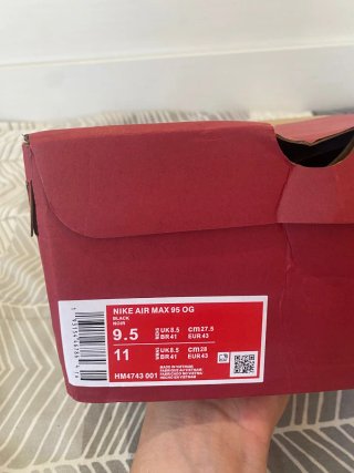 Nike Air Max 95 x Levi's Negras