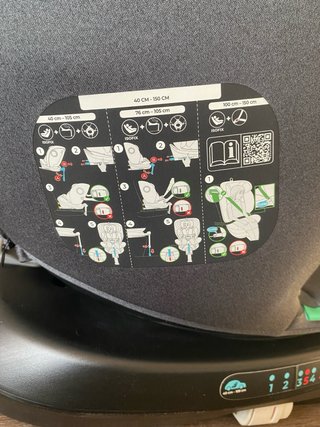 Silla coche i-sofix I-360 Kinderkraft