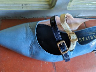 Zapatos Hispanitas Talla 42 Azul