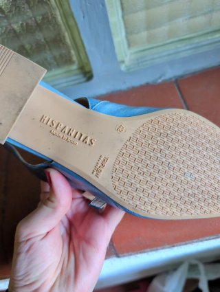 Zapatos Hispanitas Talla 42 Azul