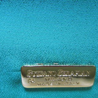 Pochette Serapian in raso di seta. Made in Italy