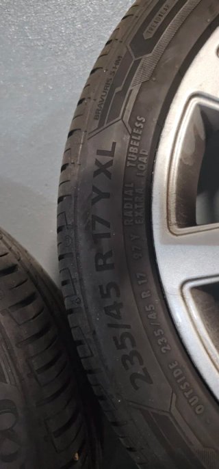 Jantes Audi S-Line 17 com Pneus