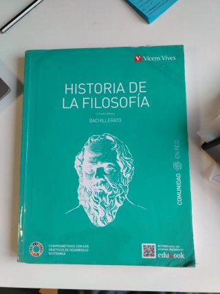 Historia de la filosofía, 2 Bachillerato