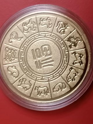 Moneda Calendario Chino 2026 Caballo